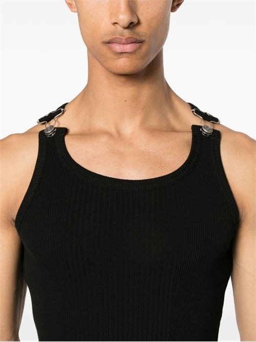 Ribbed tank top with buckles JEAN PAUL GAULTIER | 2425UDB023J05400